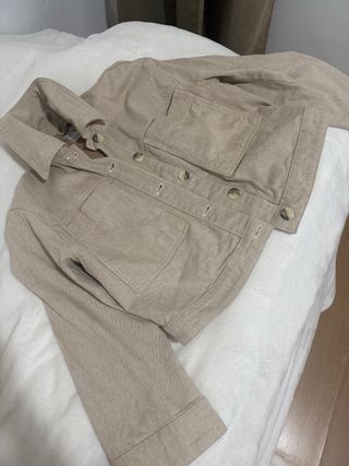 Pantalones Zara Beige Algodón