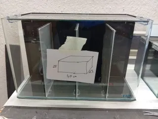 Acuario Bettera 40x23x25 cm