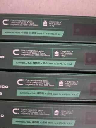 4 Barras Magnéticas Parkside 452mm