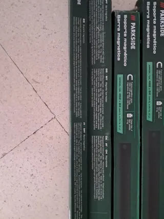 4 Barras Magnéticas Parkside 452mm