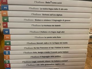 L’italiano n 14 vol collana completa