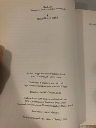 L’italiano n 14 vol collana completa