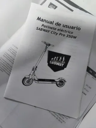 Avería batería. Patinete Eléctrico SABWAY City Pro