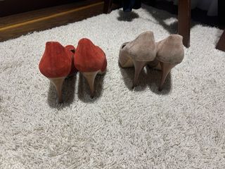 Zapatos de tacón de zara Cada uno 10€