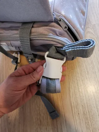 Trona portátil Jane estrellas grises