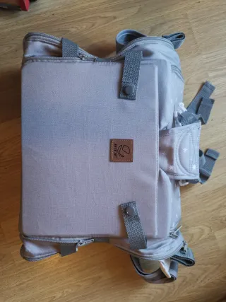 Trona portátil Jane estrellas grises