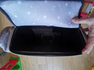 Trona portátil Jane estrellas grises