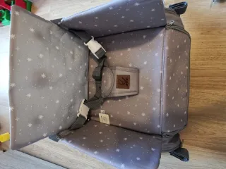 Trona portátil Jane estrellas grises