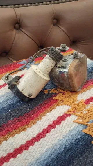 Foco dinamo bici vintage 6V-3W