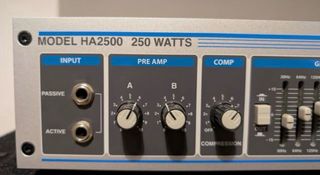 Hartke HA2500 + Caja 410TP Amplificador Bajo