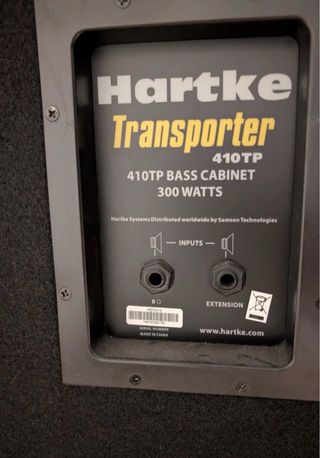 Hartke HA2500 + Caja 410TP Amplificador Bajo