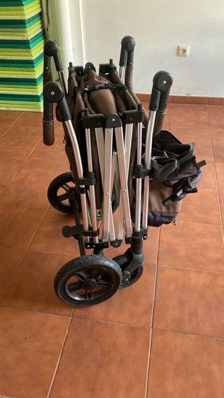 Carrito Wagon 2 Plazas Gris.