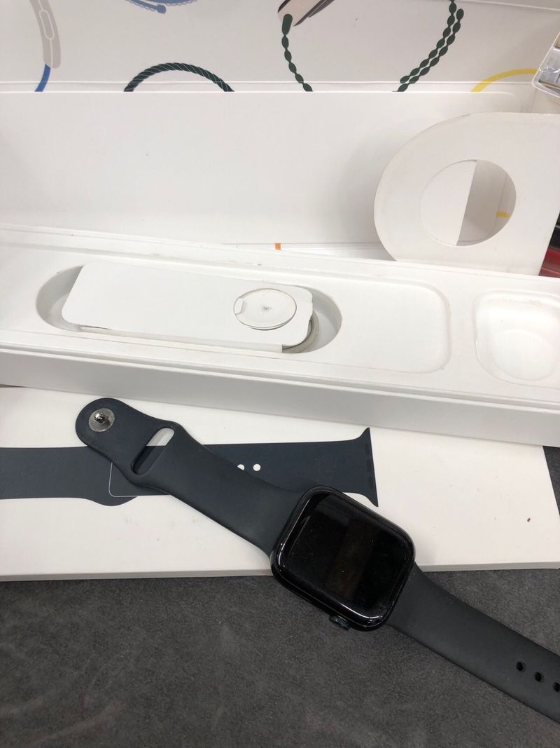 Apple Watch Serie 8 Correa Negra afbeelding 3