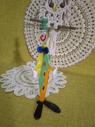 Clown Vetro Murano Anni '60