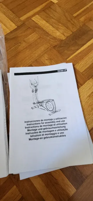 Bicicleta elíptica QUARTZ II PLUS