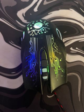 Ratones Gaming Negros y Multicolor