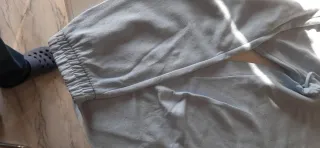 Tuta con pantalaccio celeste