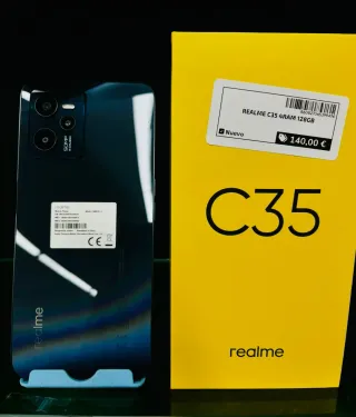 Realme C35 128GB Azul/Negro