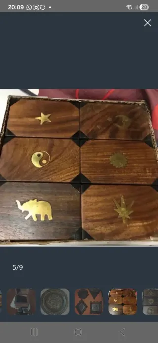 Scatole di ditali, piccole scatole di porcellana, in legno, c