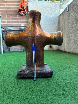 No replica, Noray, Bolardo, Bita de Bronce - 11 kg
