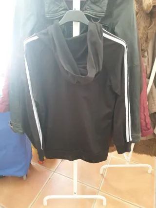 Sudadera Adidas chica negra