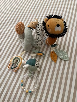 Sonajero Peluche León y Pájaro Nuevo