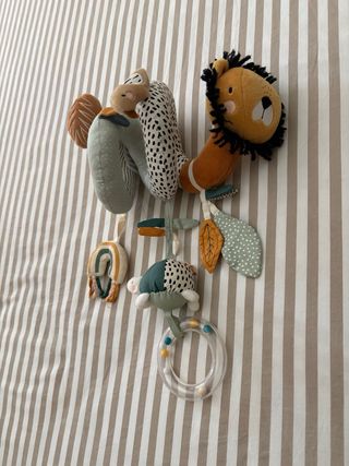 Sonajero Peluche León y Pájaro Nuevo