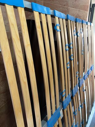 Somier para cama de 150cm x 200cm. Sin patas.
