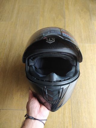 Casco Integral L NUEVO Carbono, Visera Ahumada