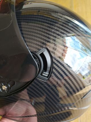 Casco Integral L NUEVO Carbono, Visera Ahumada