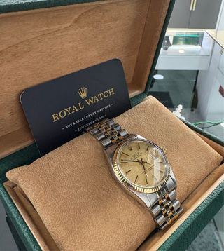 Rolex Datejust 36 ref. 16013 oro y acero