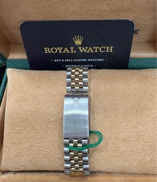 Rolex Datejust 36 ref. 16013 oro y acero