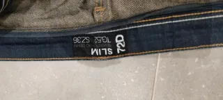 Jeans Uomo Slim Blu
