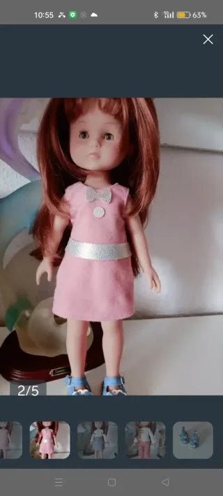 Lote para muñeca Corolle.