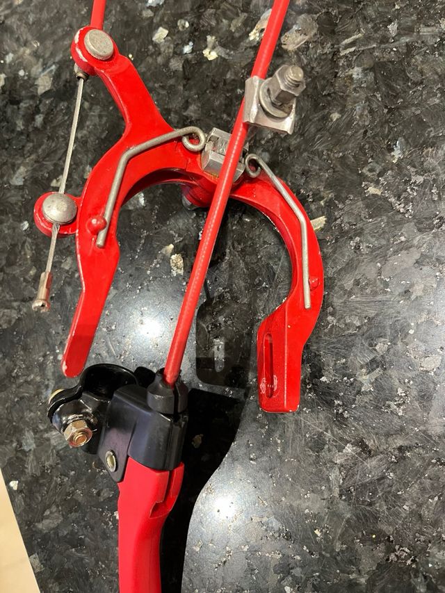 Maneta Freno Bicicleta Olimpic Roja