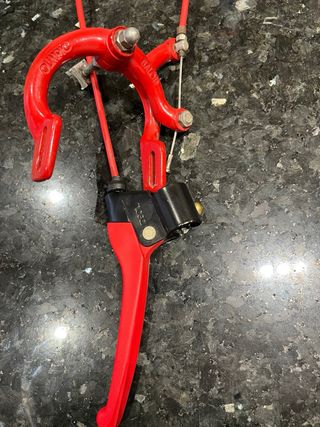 Maneta Freno Bicicleta Olimpic Roja