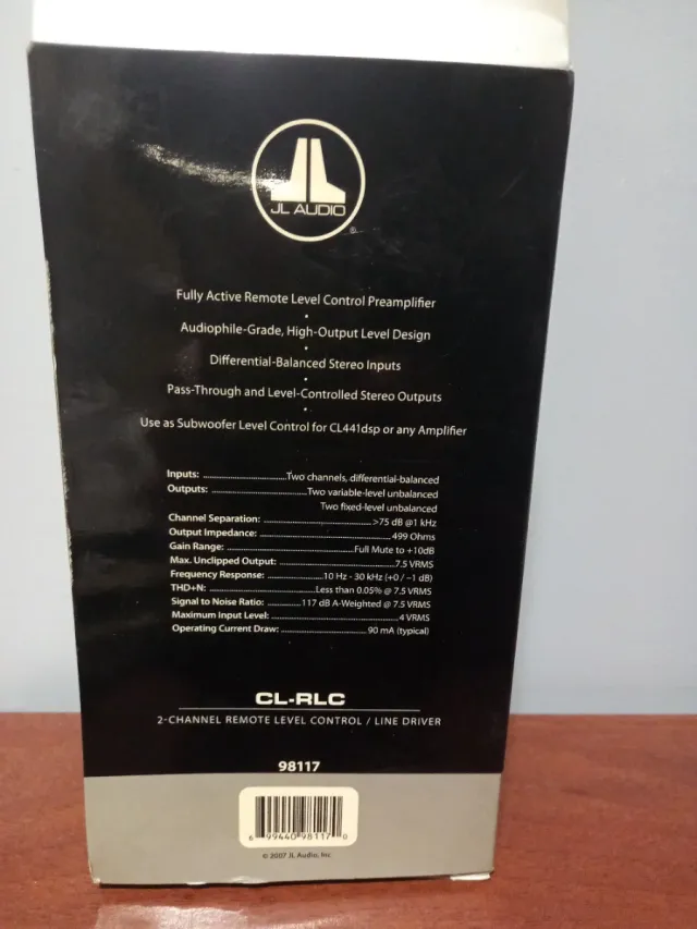 Preamplificador JL CL-RLC