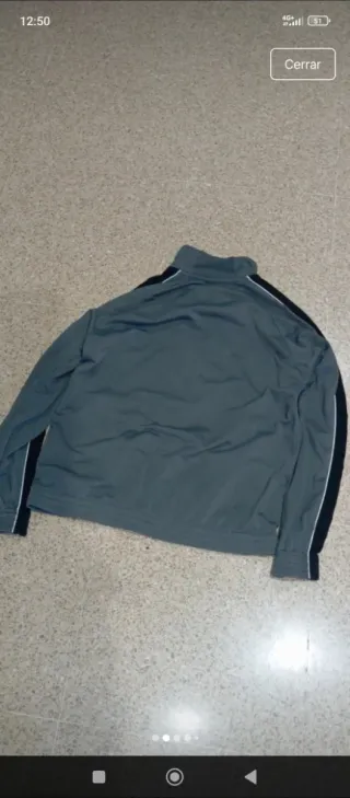 Sudadera Nike Gris y Negra