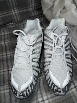 Nike Shox TL Plata Nuevas