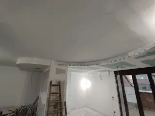 Techos tabiques curvos y hornacinas pladur Madrid