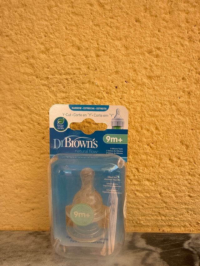 Dr. Brown's Tetinas Y-Cut 9m+ (2 unidades)
