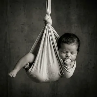 Sesión fotográfica newborn.