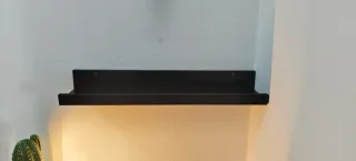 Scaffale da parete Ikea Mosslanda nero