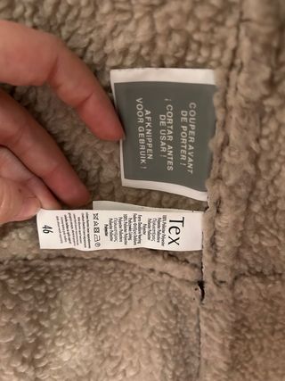 Chaqueta efecto piel Tex Woman T46