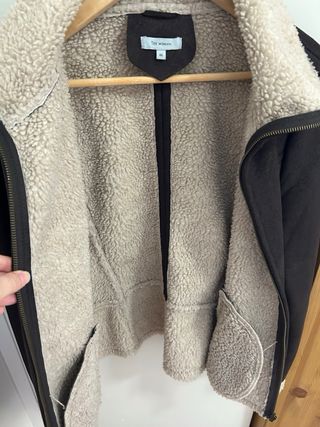 Chaqueta efecto piel Tex Woman T46