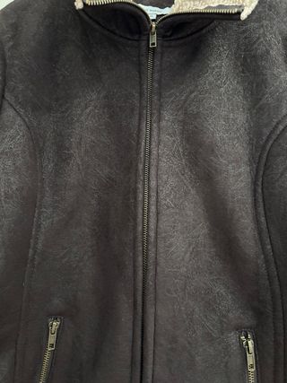 Chaqueta efecto piel Tex Woman T46