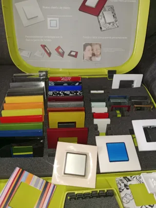 Lote Fundas Marcos Interruptores y Teclas Simon 27