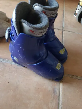 Bota esquí niño Tecnología pro T40 easy