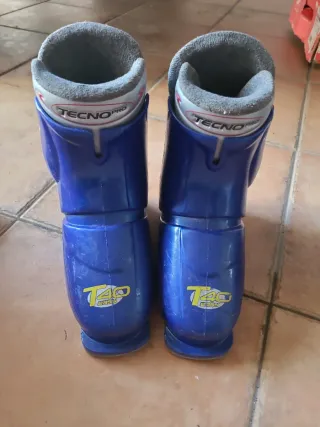 Bota esquí niño Tecnología pro T40 easy