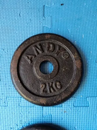 Discos de pesas Andy 2 kg